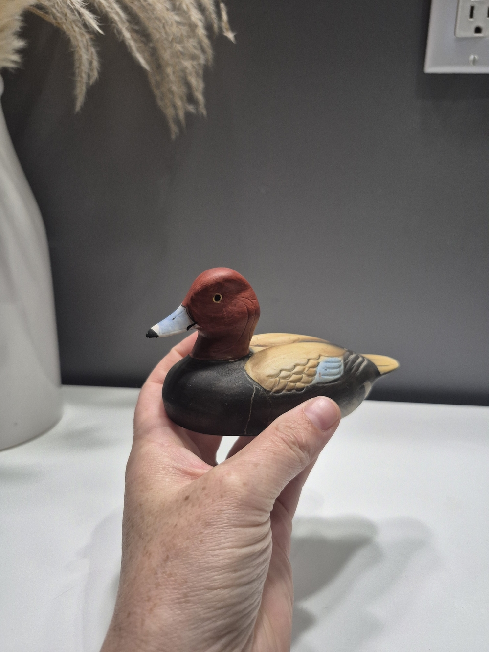 Hand-Painted Ceramic Duck - Picture 11 of 13